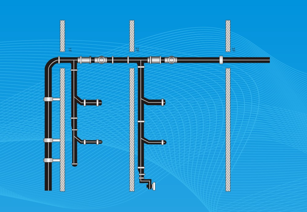 必发365HDPE同层排水系统